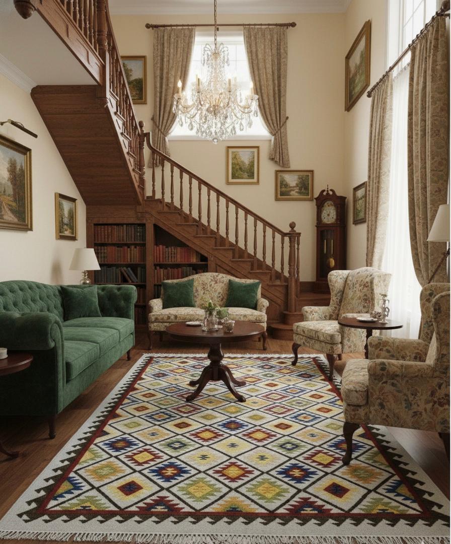 Modern Anatolian Kilim Area Rug