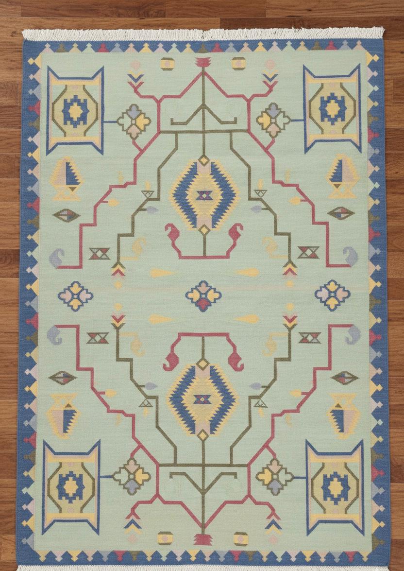 Geometric Oasis Kilim Rugs
