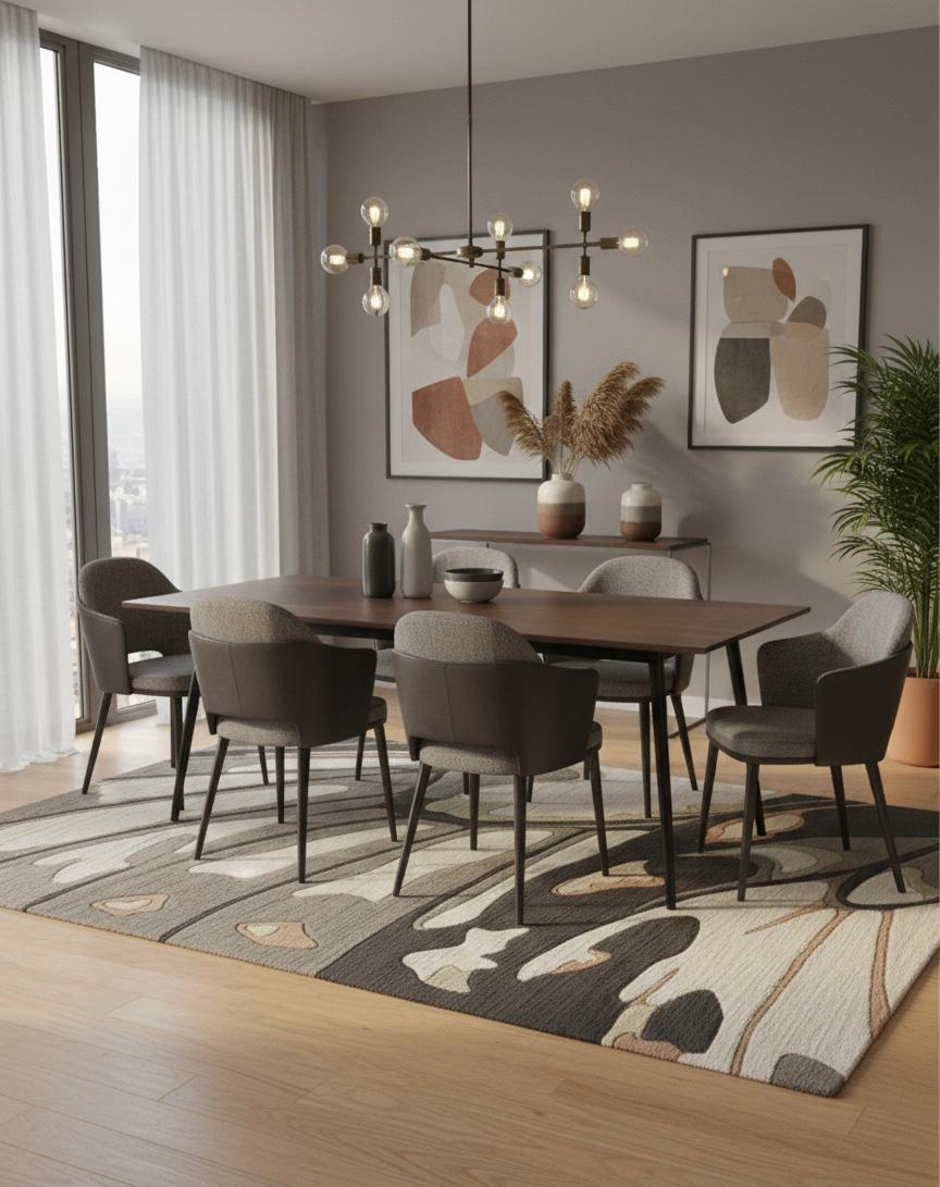 Terra-Wing Abstract Handtufted Rugs