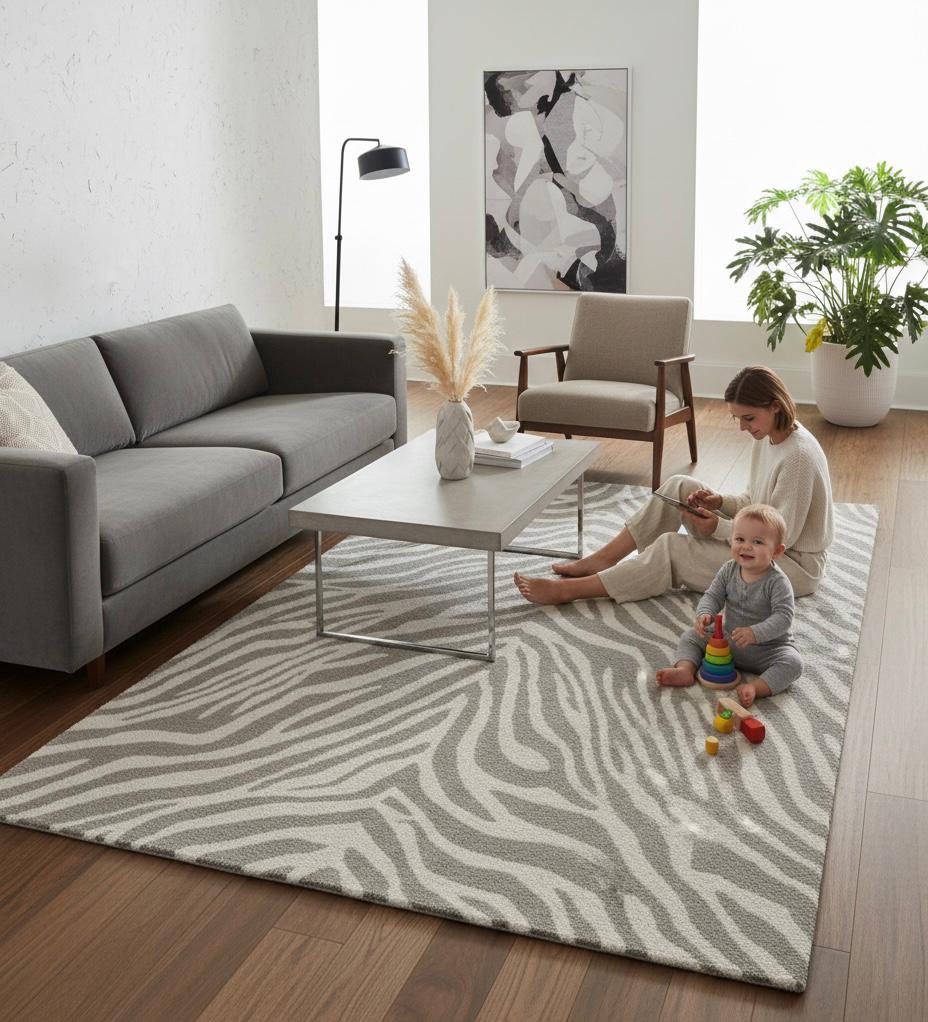 Sandstone Safari Handtufted Rugs