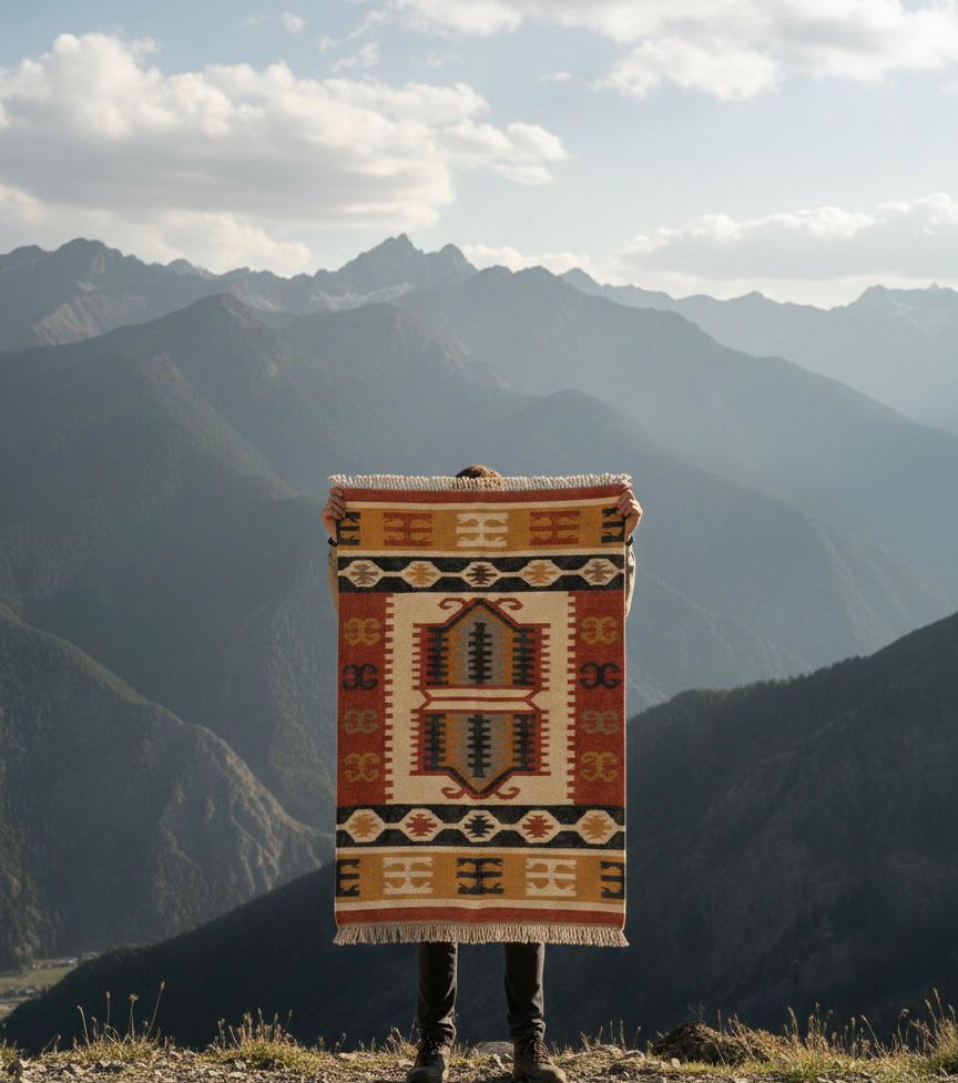 Handcrafted Tribal Kilim Rugs