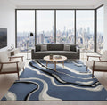 Cobalt Currents Handtufted Rugs