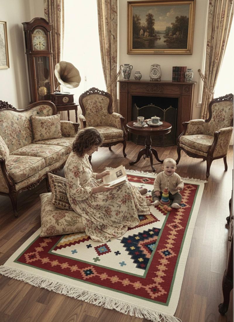 Tribal Echoes Kilim Rugs