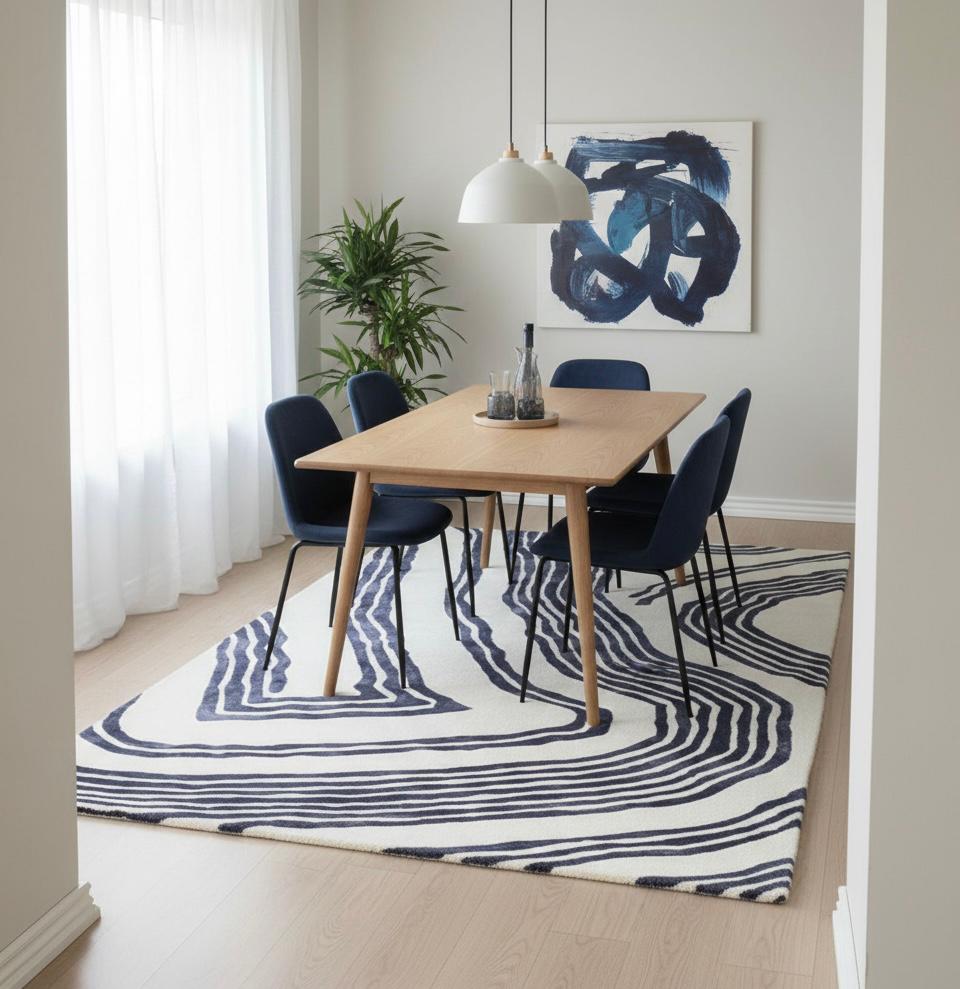 Ink Currents Handtufted Rugs