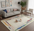 Abstract Borderline Handtufted Rugs