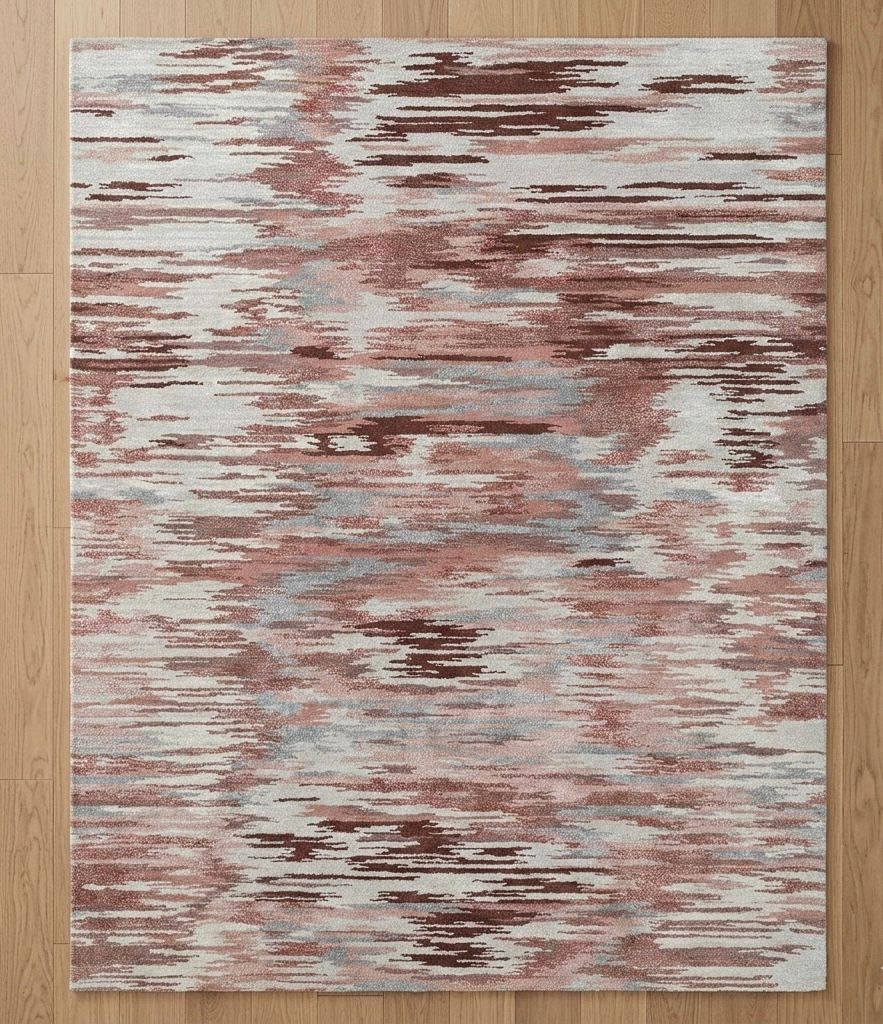 Rose Quartz Abstract Handtufted Rugs
