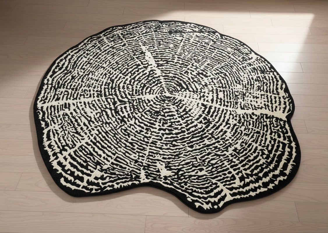 The Ancient Ring Irregular Rugs