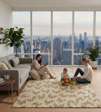 Jagged Sienna Handtufted Rugs