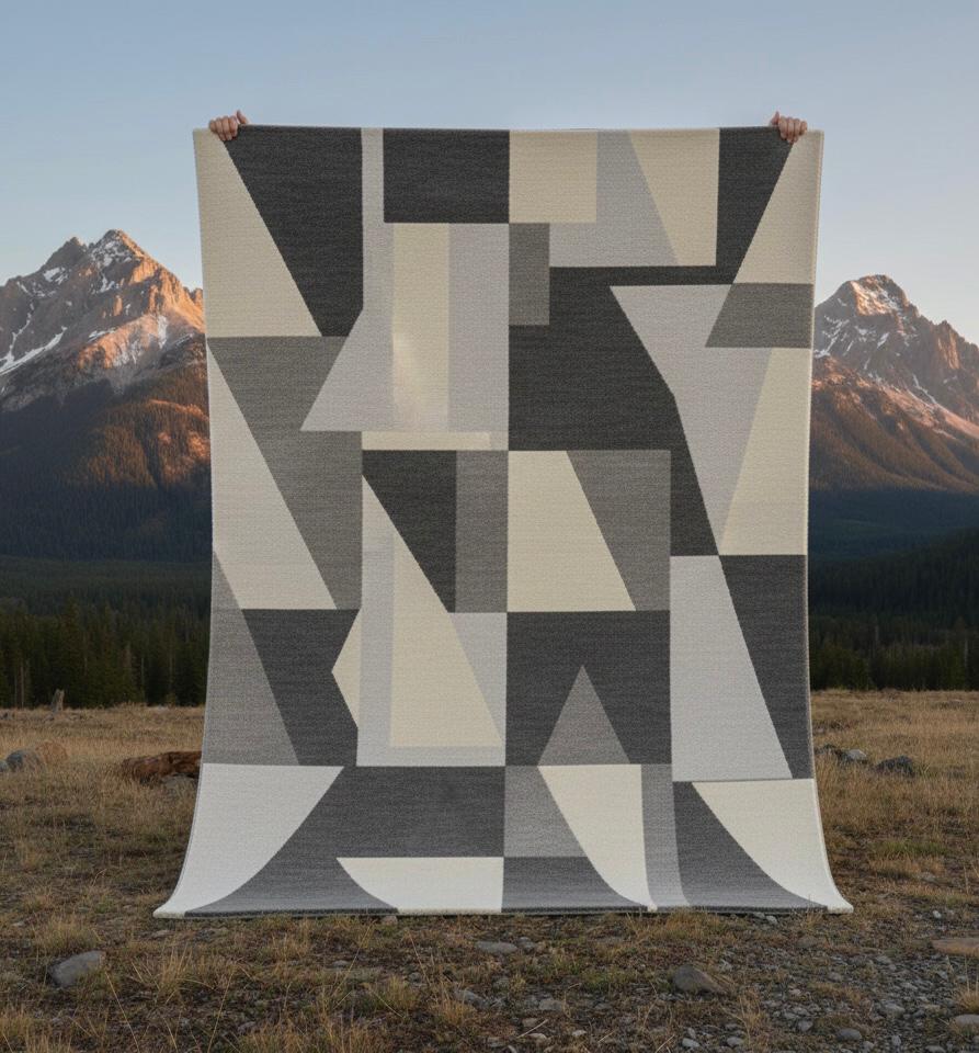 The Cubist Current Handtufted Rugs