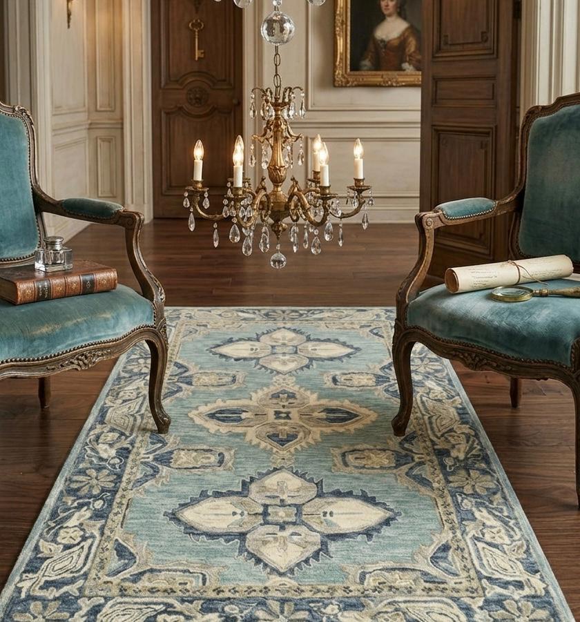 Muted Flora Handtufted Rugs