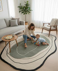 The Topographic Oasis Irregular Rugs