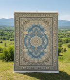 Blue Safavid Irani rugs