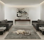 Muted Taupe Super Soft Rabbit Fur