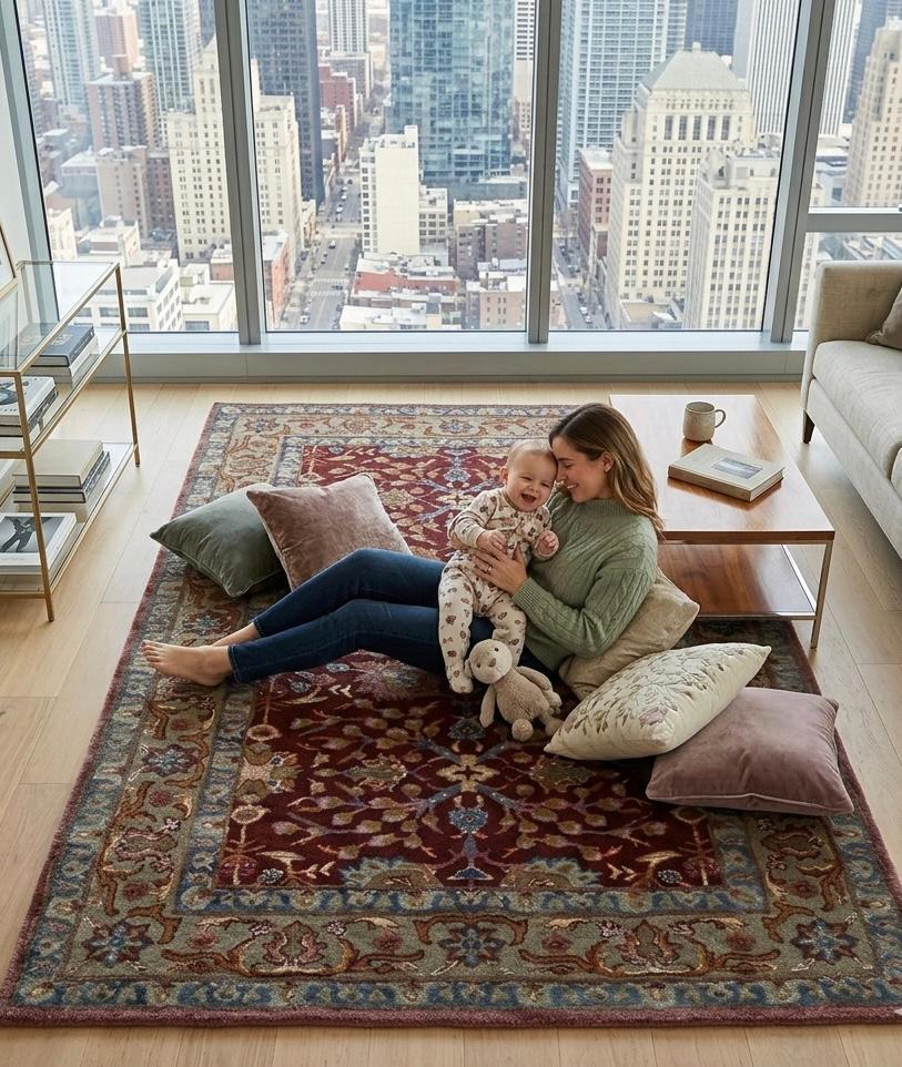 Vintage Red Persian Rugs