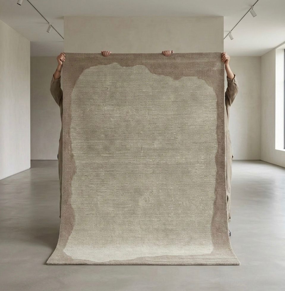 Sand & Stone Organic Border Tufted Rug