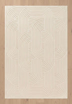 Monochrome Maze Handtufted Rugs