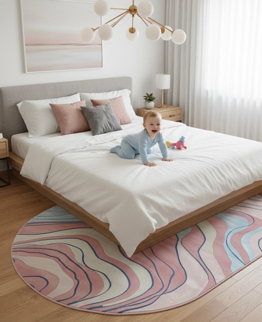 The Serene Oval Irregular Rugs