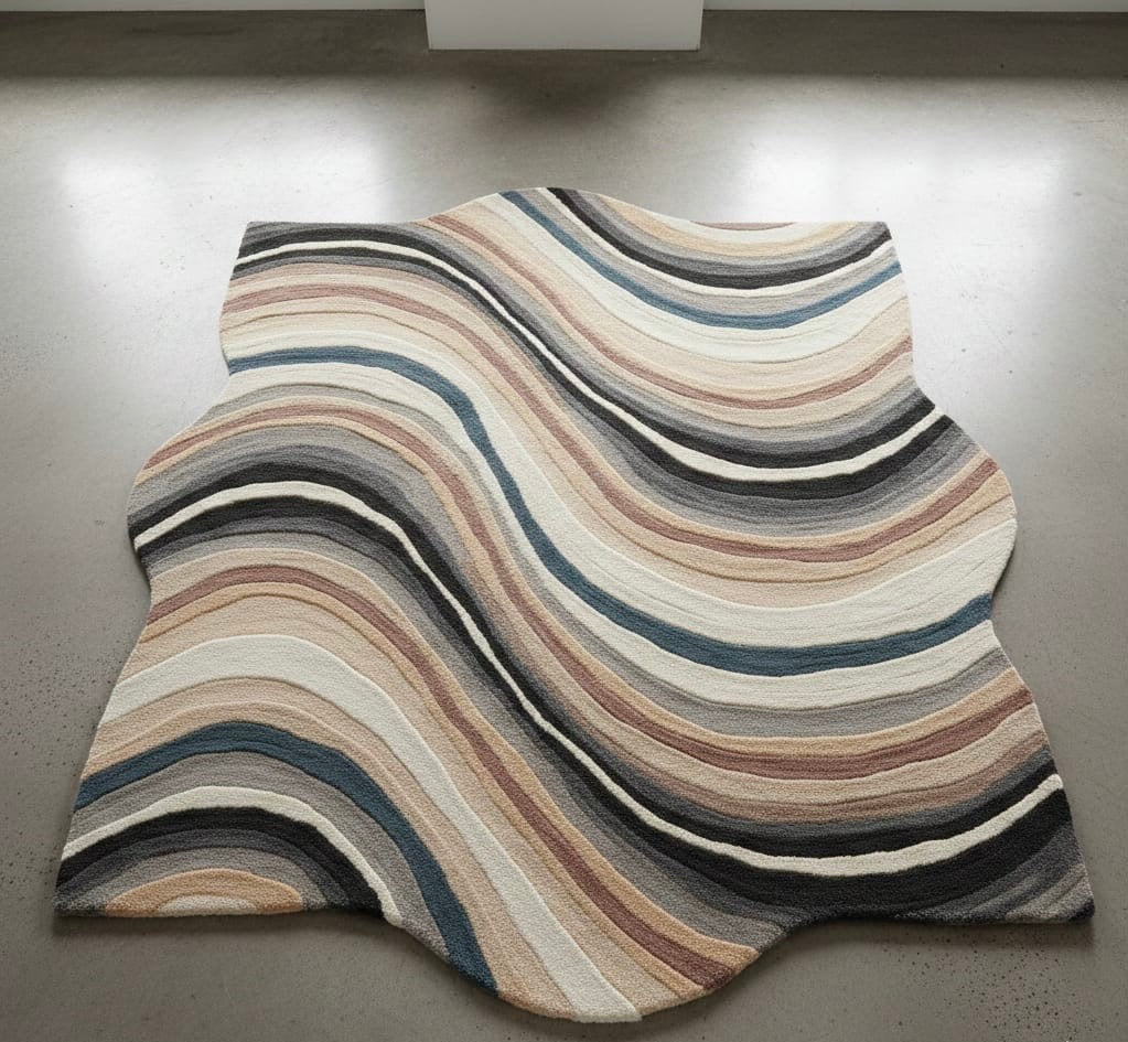 Arctic Shoreline Irregular Rugs