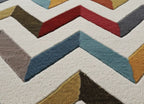 Zig-Zag Zenith Handtufted Rugs