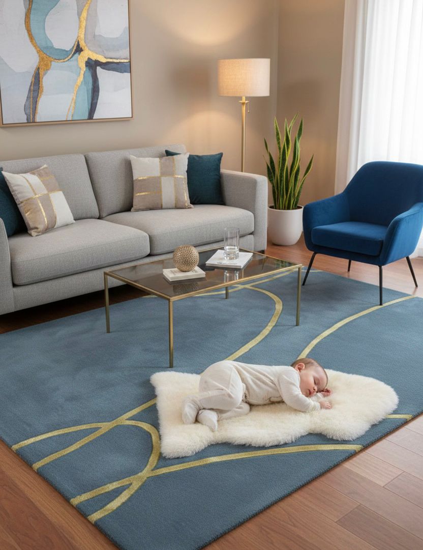 Golden Slate Handtufted Rugs