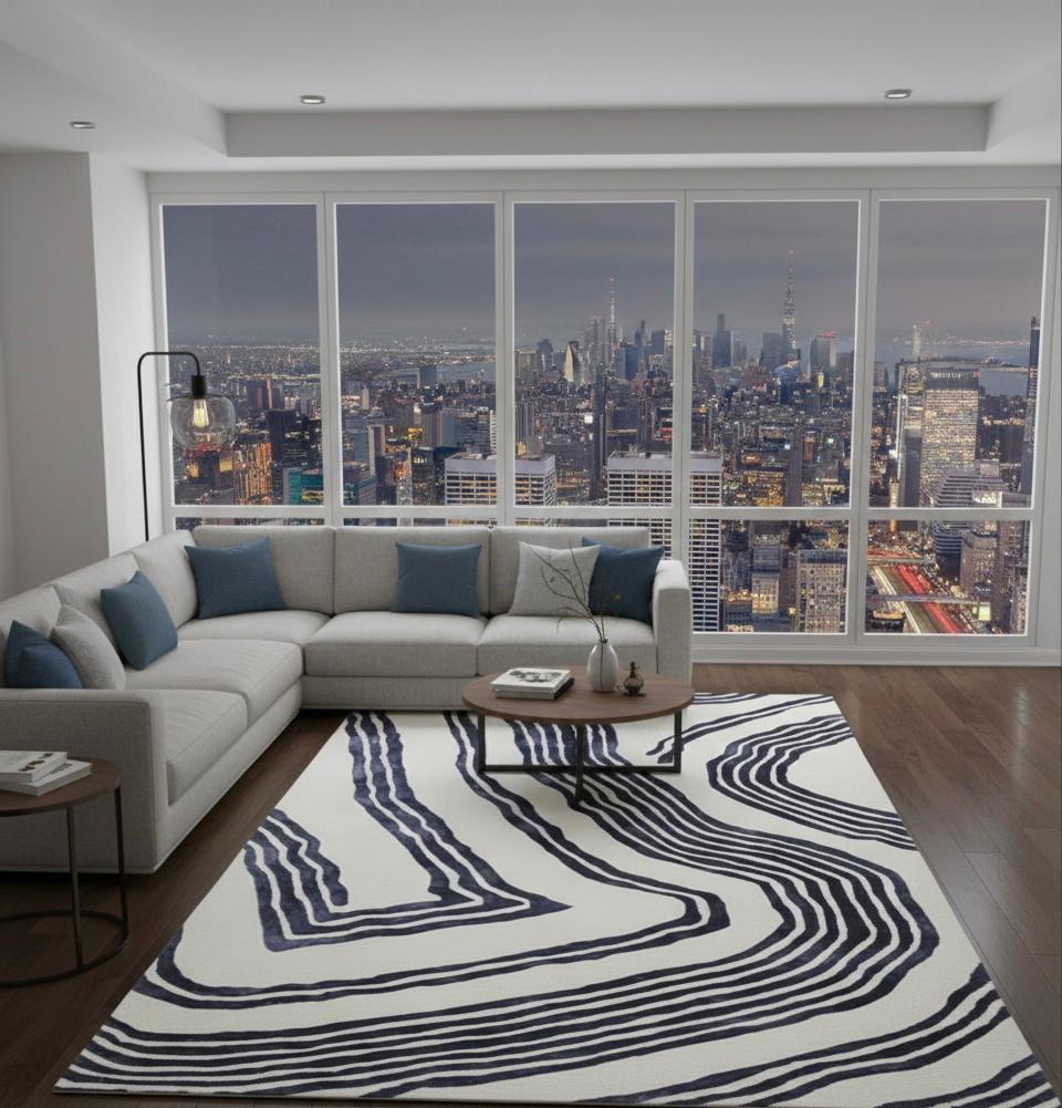 Ink Currents Handtufted Rugs