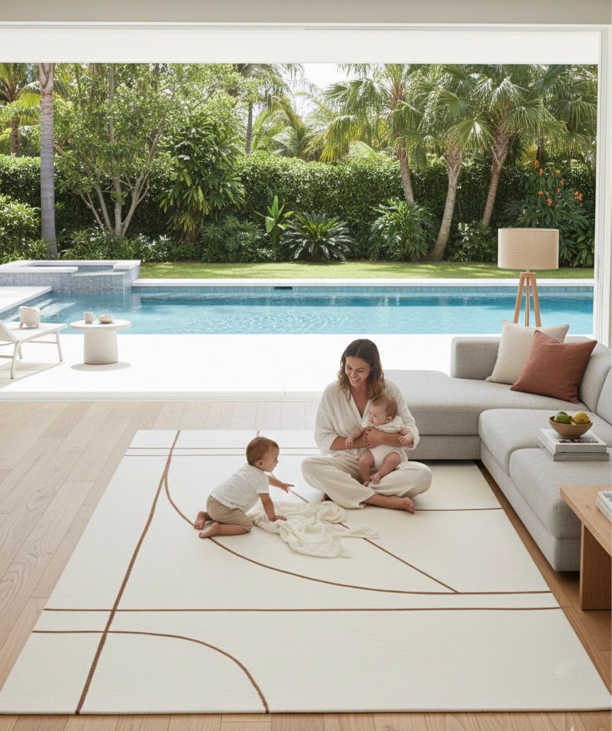Coffee Spills & String Handtufted Rugs