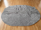Contour of Silence Irregular Rugs