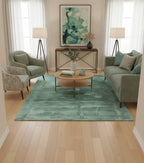 Sage Green Super Soft Rabbit Fur