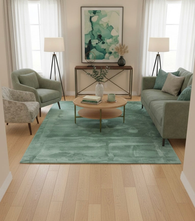 Sage Green Super Soft Rabbit Fur