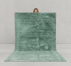 Sage Green Super Soft Rabbit Fur