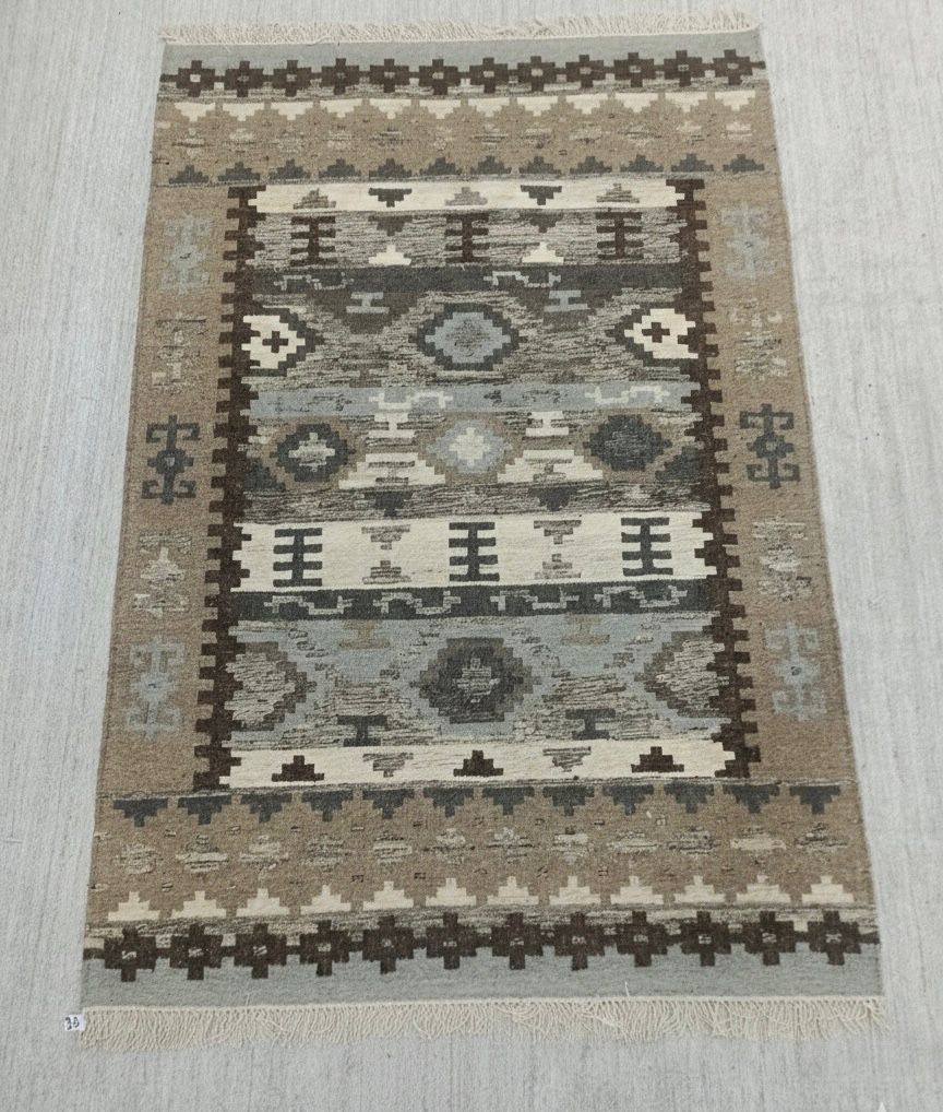 Tribal Kilim Geometric Dhrrie