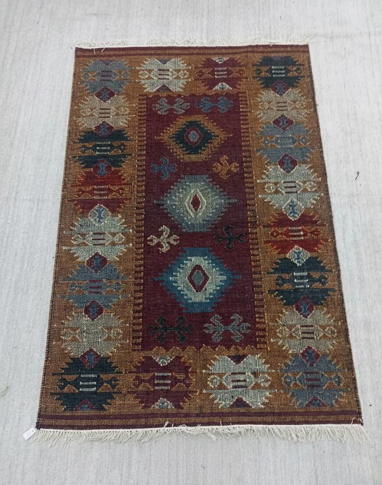 Vintage Nomadic Medallion Dhurrie