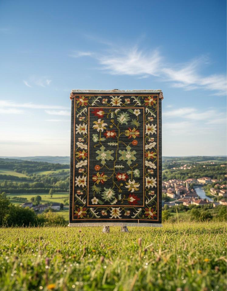 Grey Nomadic Geometric Kilim Dhurrie