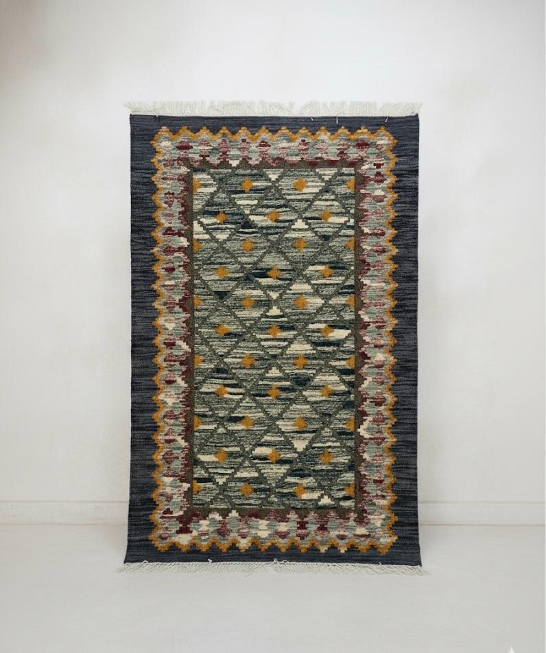 Heritage Mosaic Weave Dhurrie