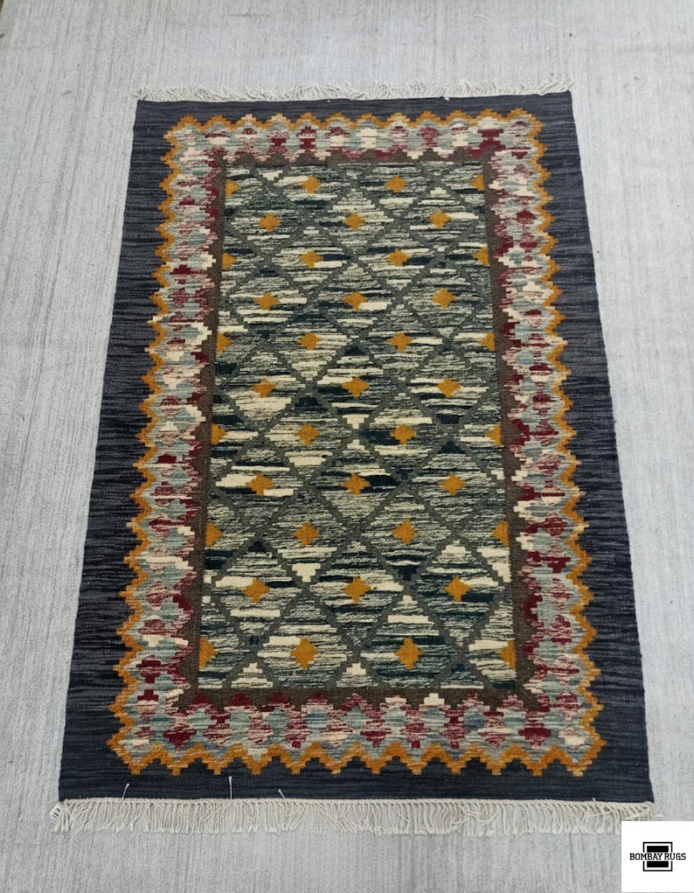 Heritage Mosaic Weave Dhurrie