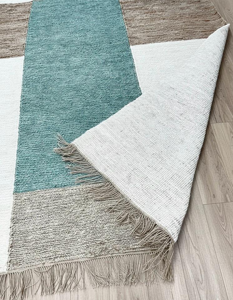 Contemporary Colorblock Rug