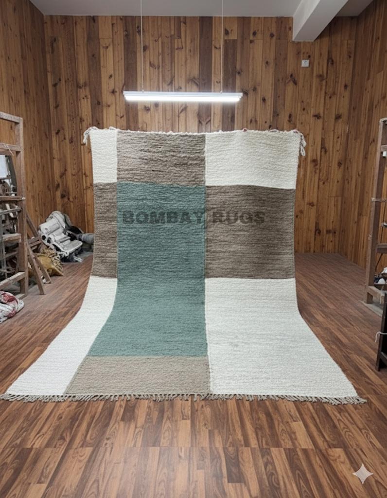 Contemporary Colorblock Rug