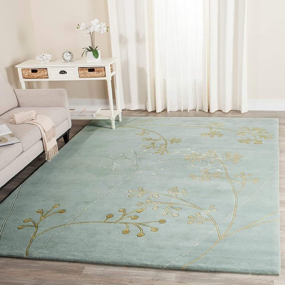 Mint Floral Whisper Rug