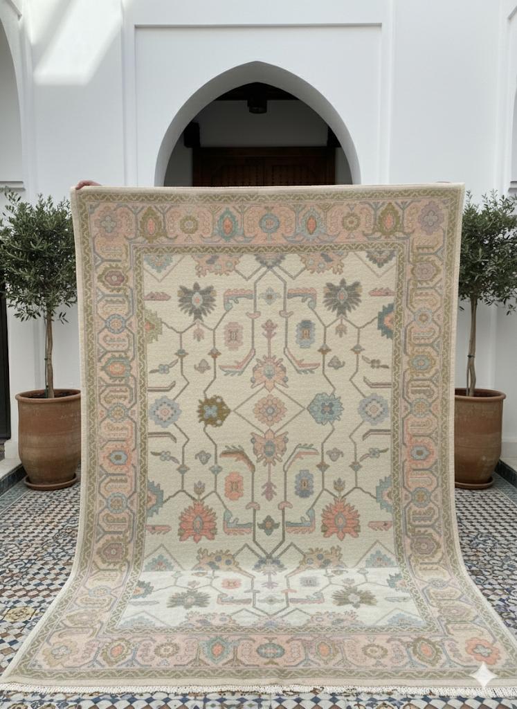 Blossom Drift Oushak Rug