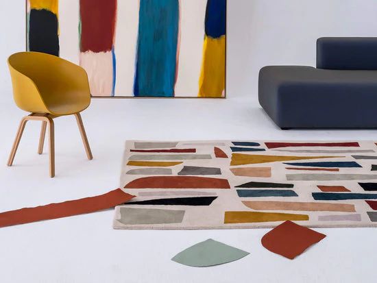 Abstract Terra Mosaic Rugs