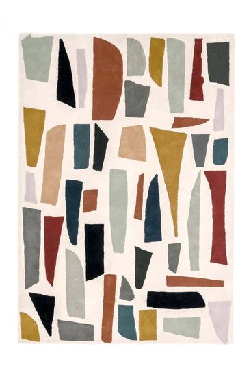 Abstract Terra Mosaic Rugs