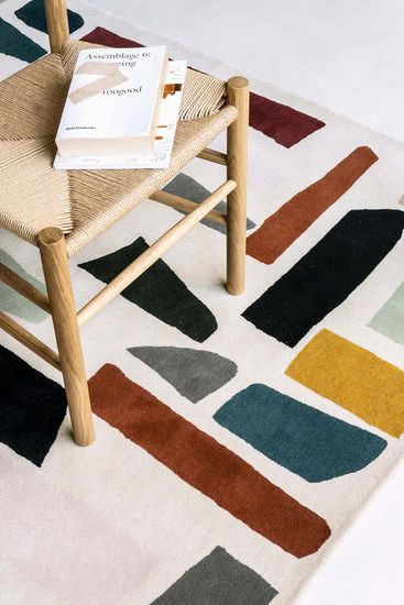 Abstract Terra Mosaic Rugs