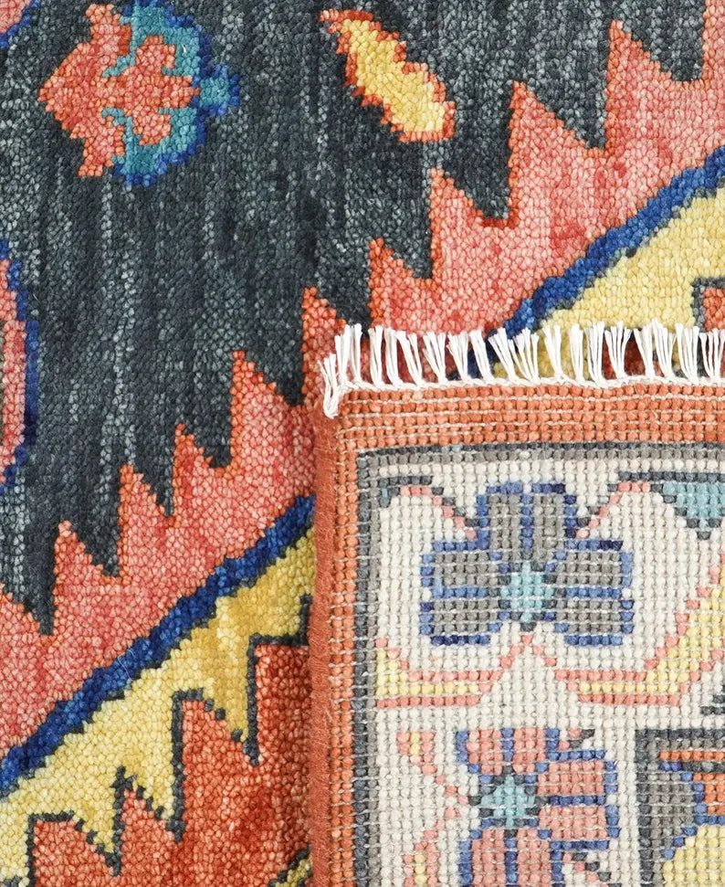 Multicolor Medallion Handknotted Rugs