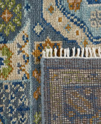 Traditional Medallion Handknotted Rug