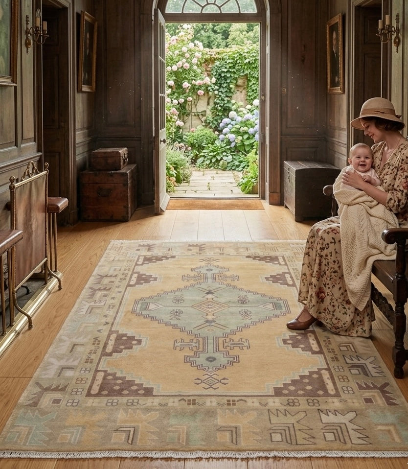 Midnight Garden Handknotted Rugs