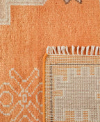 Afghani tribal Orange Handknotted Rugs