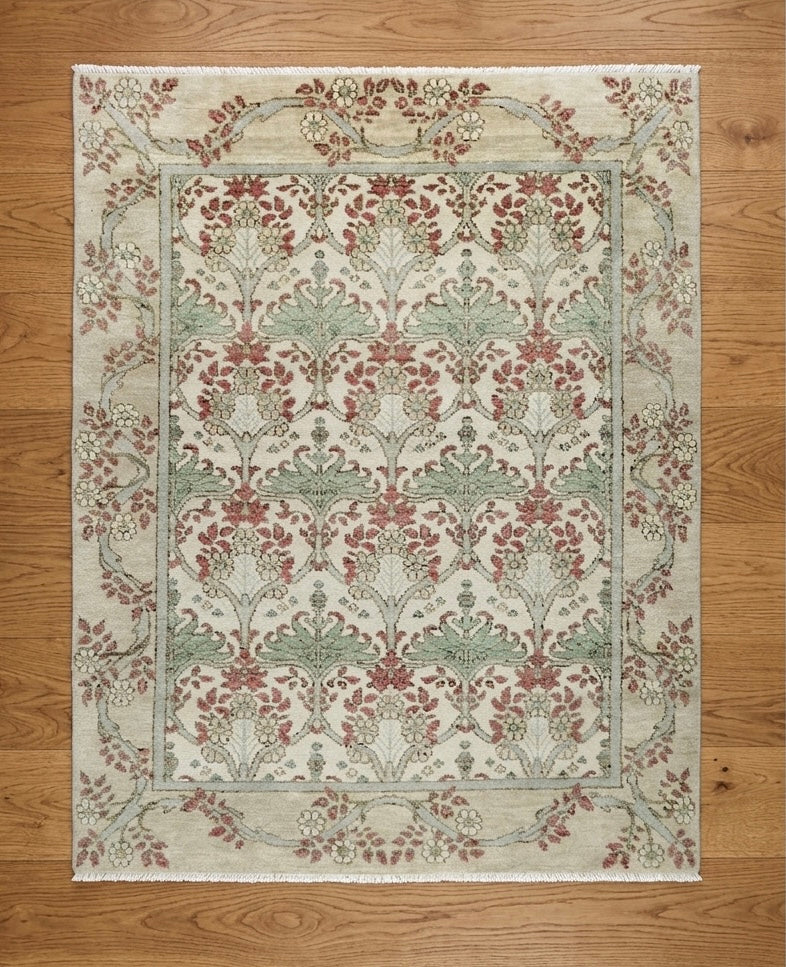 Serene Azure  Handknotted Rugs