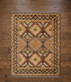 Tribal Geometric Handknotted Rugs