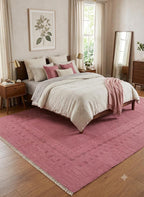 Rustic Modern Abstract Handknotted Rugs