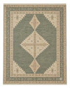 Hand-Knotted Charcoal Grey Modern Gabbeh Wool Rug
